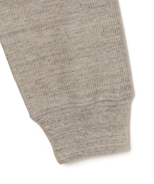 SHIPS Days（シップスデイズ）の「【SHIPS DAYS別注】UNDYED: ワッフル リブ クルー（Tシャツ/カットソー・メンズ・ナチュラル/グレー・3/2）」の5枚目の写真