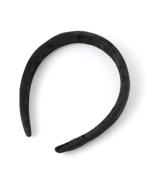 LAKOLE（ラコレ）の「ベロアカチューシャ / 232315（カチューシャ・レディース・ベージュ/ブラック/ブラウン・FREE）」の4枚目の写真