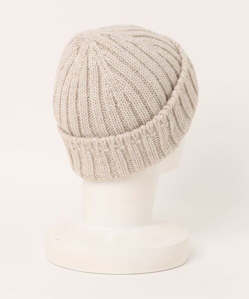 Champion（チャンピオン）の「【Champion】リブニットワッチ 492-1011（ニットキャップ/ビーニー・レディース・グレー/ブラック/アイボリー/ネイビー/マスタード/モカ・FREE）」の7枚目の写真