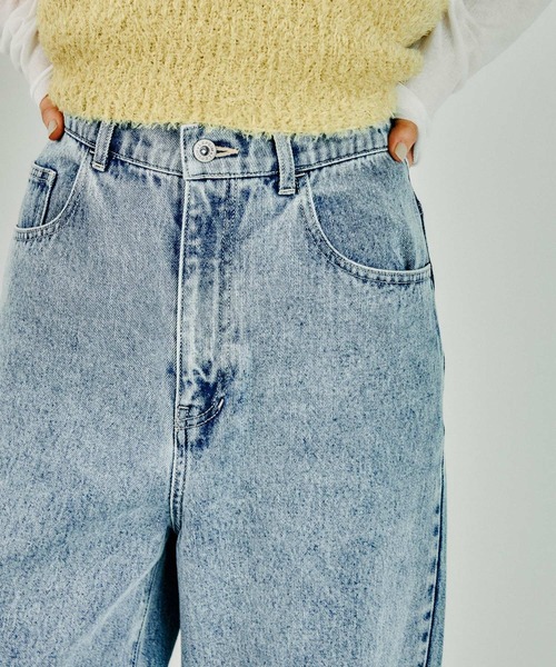 LEPSIM（レプシィム）の「カーブデニムパンツ2　147620（デニムパンツ・レディース・ブルー/オフホワイト/ライトブルー/ライトグレー/ネイビー・SMALL/LARGE/MEDIUM）」の21枚目の写真