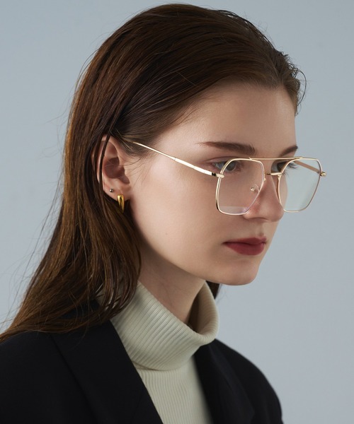 NUEF （ヌエフ）の「ユニセックス対応/NUEF/soixante-neuf69/眼鏡（メガネ・レディース・シルバー/ゴールド系その他/ゴールド・FREE）」の4枚目の写真