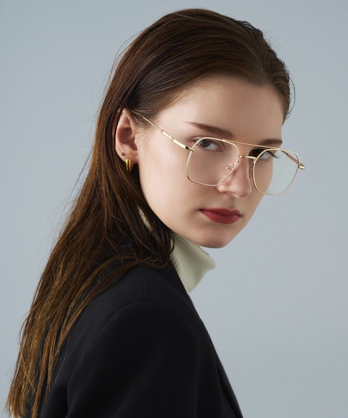 NUEF （ヌエフ）の「ユニセックス対応/NUEF/soixante-neuf69/眼鏡（メガネ・レディース・シルバー/ゴールド系その他/ゴールド・FREE）」の6枚目の写真