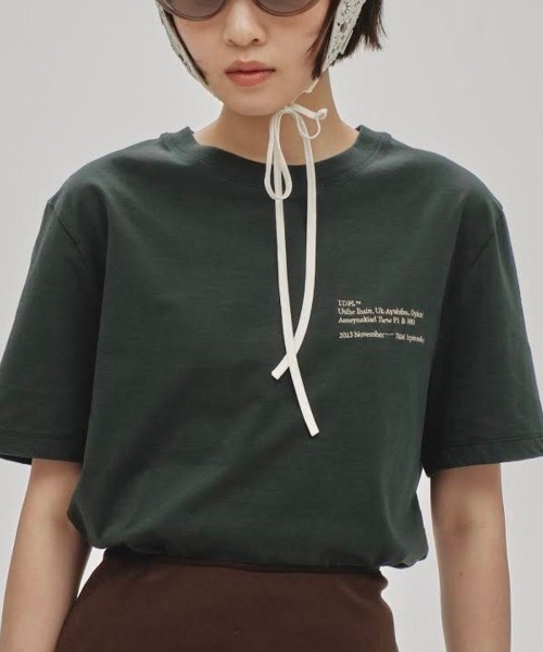 todayful Tシャツ　グリーン TODAYFUL（トゥデイフル）｜Tシャツ/カットソー（グリーン系）一覧 - WEAR