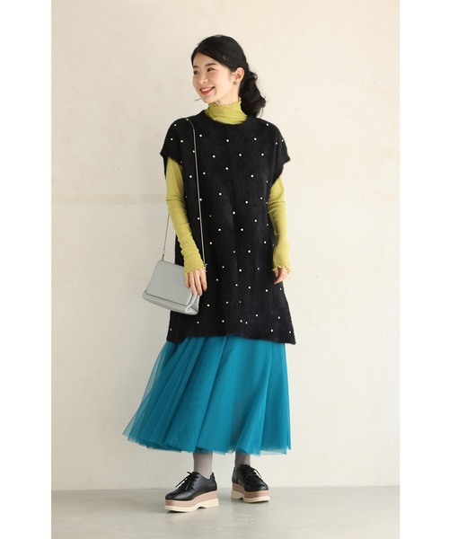 着回しNO.1!カメレオンチュールスカート(スカート)|CAWAII(カワイイ) 着回しNO.1!カメレオンチュールスカート(スカート)|CAWAII(カワイイ)