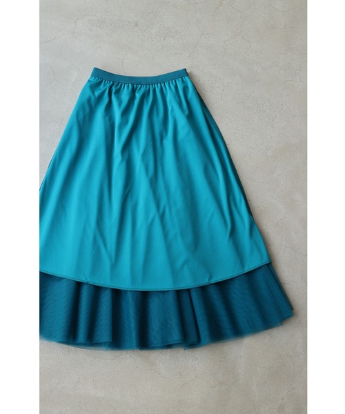 着回しNO.1!カメレオンチュールスカート(スカート)|CAWAII(カワイイ) 着回しNO.1!カメレオンチュールスカート(スカート)|CAWAII(カワイイ)