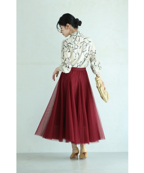 着回しNO.1!カメレオンチュールスカート(スカート)|CAWAII(カワイイ) 着回しNO.1!カメレオンチュールスカート(スカート)|CAWAII(カワイイ)