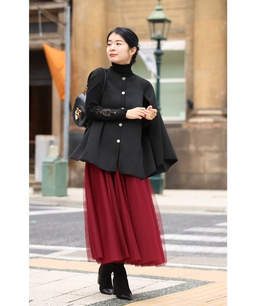 着回しNO.1!カメレオンチュールスカート(スカート)|CAWAII(カワイイ) 着回しNO.1!カメレオンチュールスカート(スカート)|CAWAII(カワイイ)