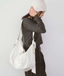 HANNE | ワイドベルトフェイクレザーバッグ(ショルダーバッグ)