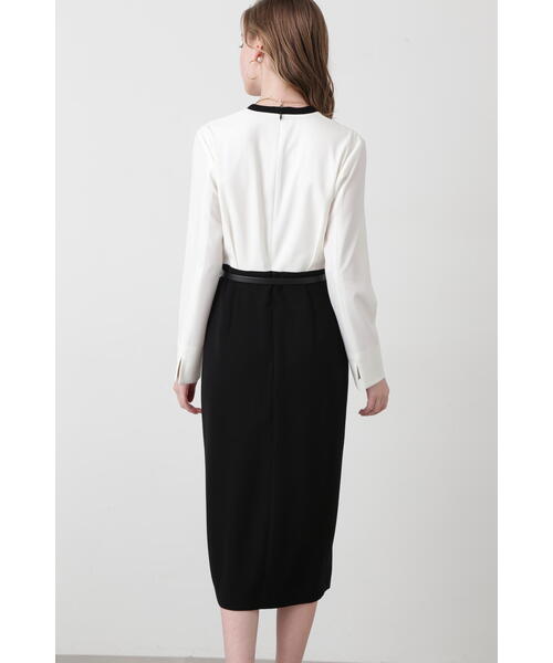 セール】◇バイカラーネックワンピース（ワンピース）｜PINKY&DIANNE