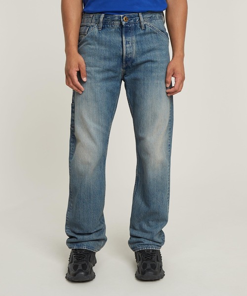 雑誌で紹介された DAKOTA LOGGER JEANS/ベーシックストレート STRAIGHT REGULAR パンツ