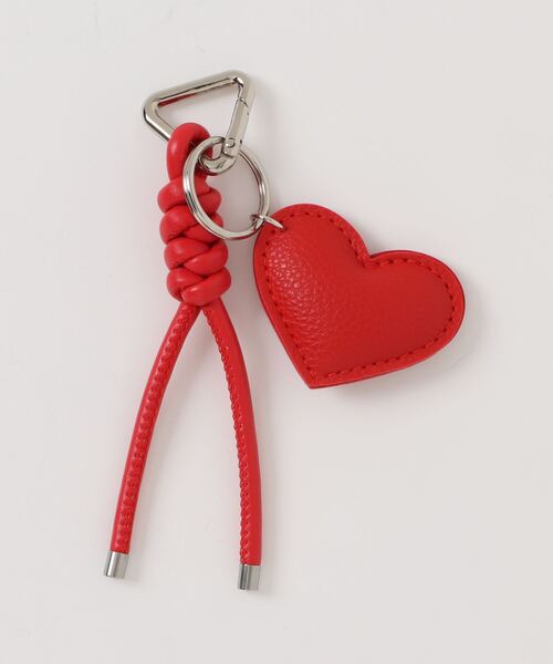 mysty woman(ミスティウーマン)の「ハートモチーフチャーム 286628(チャーム・レディース・ブラック/レッド・FREE)」の5枚目の写真