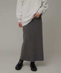 URBAN RESEARCH Sonny Label | 『洗濯可』ラメニットリブロングスカート(スカート)