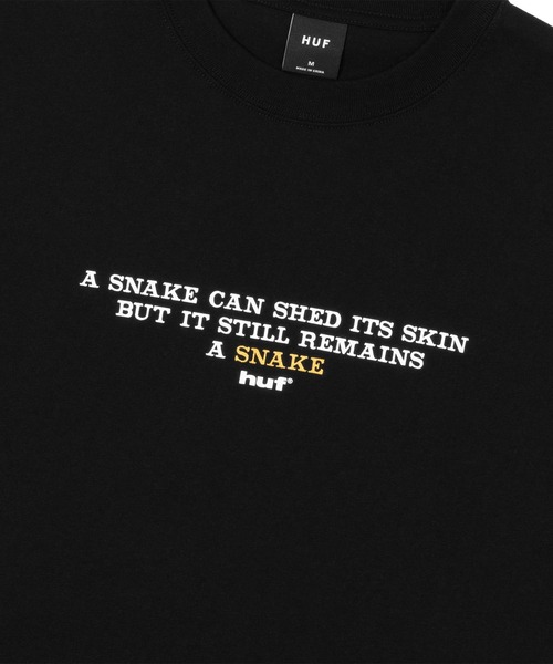 YEAR OF THE SNAKE TEE / HUF ハフ プリント 半袖Tシャツ（Tシャツ/カットソー）｜HUF（ハフ）