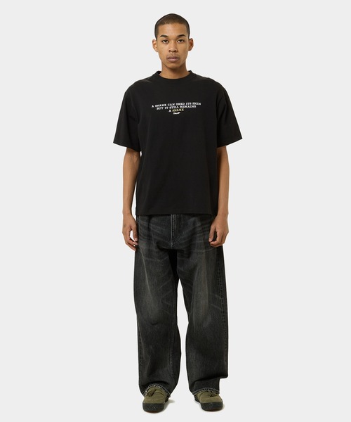 YEAR OF THE SNAKE TEE / HUF ハフ プリント 半袖Tシャツ（T