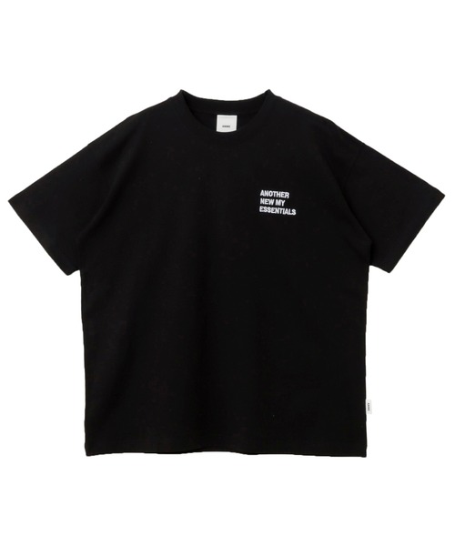 ANME（アンメ）の「【新色・新サイズ追加】ANMEロゴ刺繍半袖Tシャツ（Tシャツ/カットソー・レディース・ホワイト×ブラック/グレー系その他/ホワイト×レッド/ホワイト×ブルー/ブラック×ホワイト/ベージュ系その他/ライトグレー系/ホワイト×グレー・M/L/XL/XXL/S）」の19枚目の写真