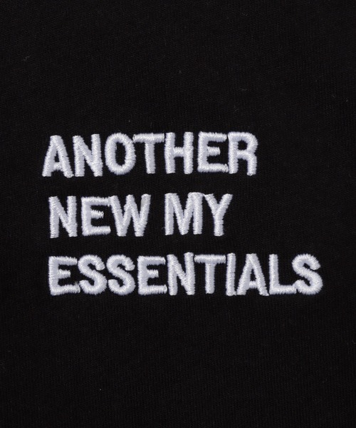 ANME（アンメ）の「【新色・新サイズ追加】ANMEロゴ刺繍半袖Tシャツ（Tシャツ/カットソー・レディース・ホワイト×ブラック/グレー系その他/ホワイト×レッド/ホワイト×ブルー/ブラック×ホワイト/ベージュ系その他/ライトグレー系/ホワイト×グレー・M/L/XL/XXL/S）」の20枚目の写真