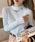 Lace Ladies�i���[�X���f�B�[�X�j�́u�{�^���t�� �J�b�g�A�E�g ���u �j�b�g �v���I�[�o�[�i�j�b�g/�Z�[�^�[�j�v�b�z���C�g