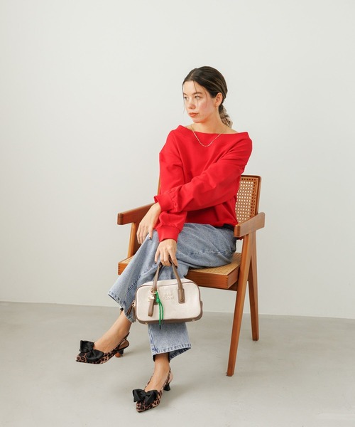 BAYFLOW（ベイフロー）の「[リボンがサイズUPして登場♪]フレフィットリボンミュール2（パンプス・レディース・ブラック/レオパード・SMALL/MEDIUM/LARGE）」の9枚目の写真