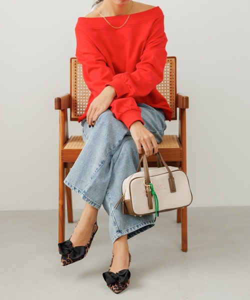 BAYFLOW（ベイフロー）の「[リボンがサイズUPして登場♪]フレフィットリボンミュール2（パンプス・レディース・ブラック/レオパード・SMALL/MEDIUM/LARGE）」の10枚目の写真