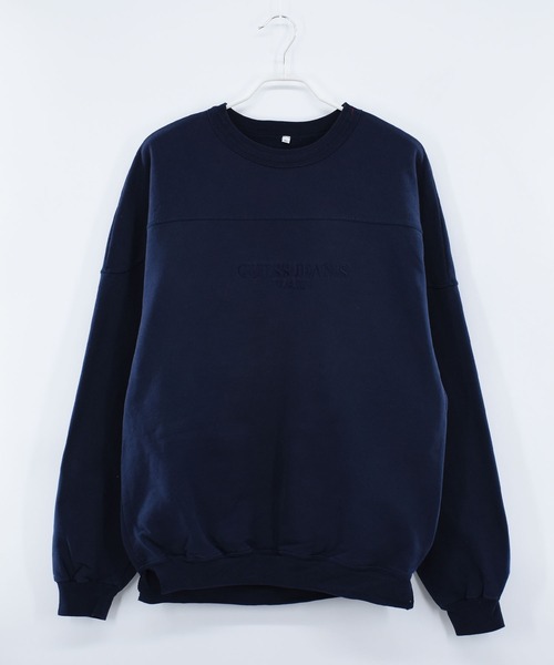 Guess（ゲス）の「【ヴィンテージ古着】90’s GUESS jeans ロゴ刺繍 スウェット USA製（スウェット・メンズ・ネイビー・X-LARGE）」の8枚目の写真