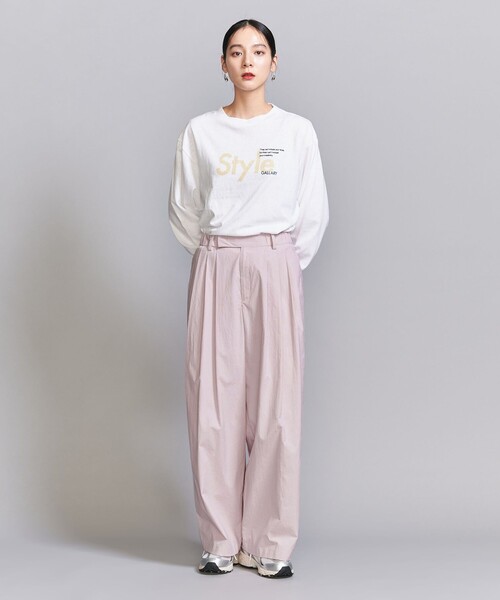BEAUTY＆YOUTH UNITED ARROWS パンツ コットンナイロン ワイド