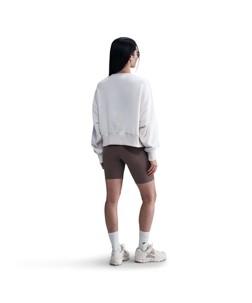 NIKE（ナイキ）の「ナイキ NIKE ナイキ  NSW PHNX FLC FT OOS CRW O（スウェット・レディース・ダークグレー/サックスブルー/ライトベージュ・M/L/S/XL）」の5枚目の写真