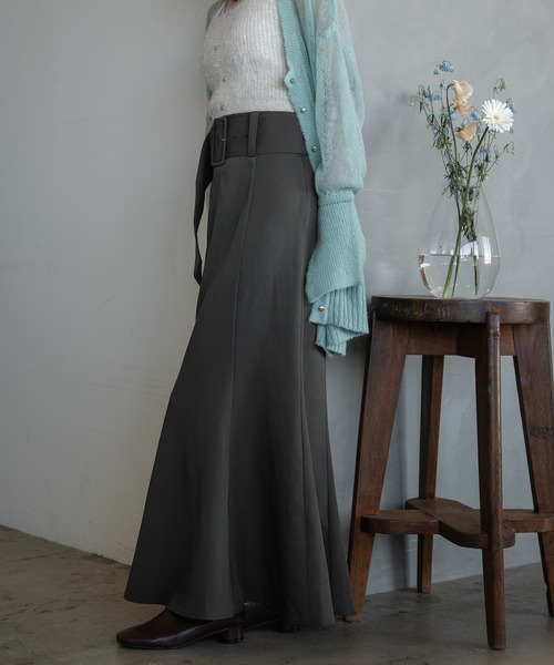 セール】high waist mermaid skirt / ハイウエストマーメイドスカート