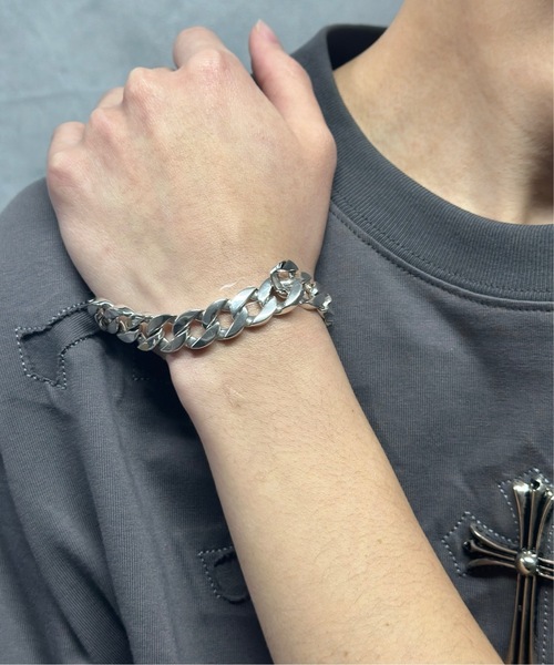 セール】【B-925 SILVER】925ブレスレット b925-b421-53g
