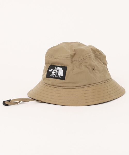 THE NORTH FACE(ザノースフェイス)の「THE NORTH FACE/ザ・ノース・フェイス K CAMP SIDE HAT キッズ ハット NNJ02524(ハット・キッズ・ダークベージュ/ブラック・L/M/S)」の1枚目の写真