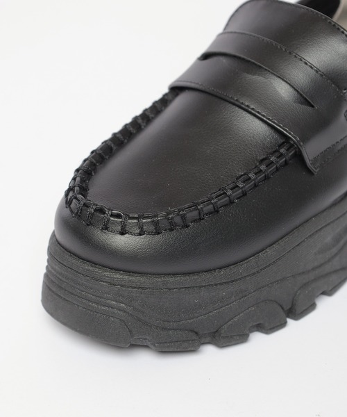 Honeys（ハニーズ）の「厚底ボリュームローファー（ローファー・レディース・ブラック・LL/S/M/L）」の15枚目の写真