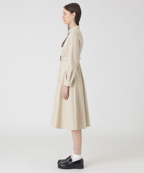 BLUE LABEL CRESTBRIDGE（ブルーレーベルクレストブリッジ）の「スラブシャンブレーデニムドレス（ワンピース・レディース・ダークネイビー/ベージュ/ブルー系その他4・38/36）」の5枚目の写真