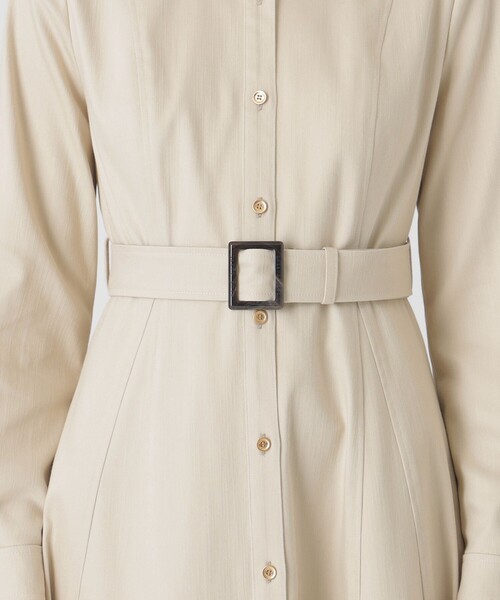 BLUE LABEL CRESTBRIDGE（ブルーレーベルクレストブリッジ）の「スラブシャンブレーデニムドレス（ワンピース・レディース・ダークネイビー/ベージュ/ブルー系その他4・38/36）」の7枚目の写真