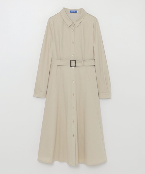 BLUE LABEL CRESTBRIDGE（ブルーレーベルクレストブリッジ）の「スラブシャンブレーデニムドレス（ワンピース・レディース・ダークネイビー/ベージュ/ブルー系その他4・38/36）」の12枚目の写真