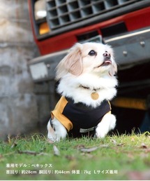 POST GENERAL（ポストジェネラル）の「【DOGS FOR PEACE /ドッグス フォー ピース】テック ティー S, M /#DFP 009（ペットウェア・メンズ）」