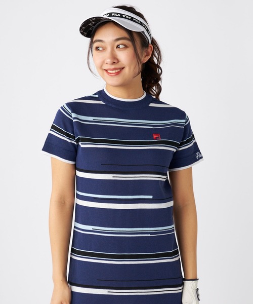 FILA GOLF(フィラゴルフ )の「ニットワンピース(ワンピース・レディース・ライム/レッド/ネイビー/ブルー・MEDIUM/LARGE/X-LARGE)」の12枚目の写真