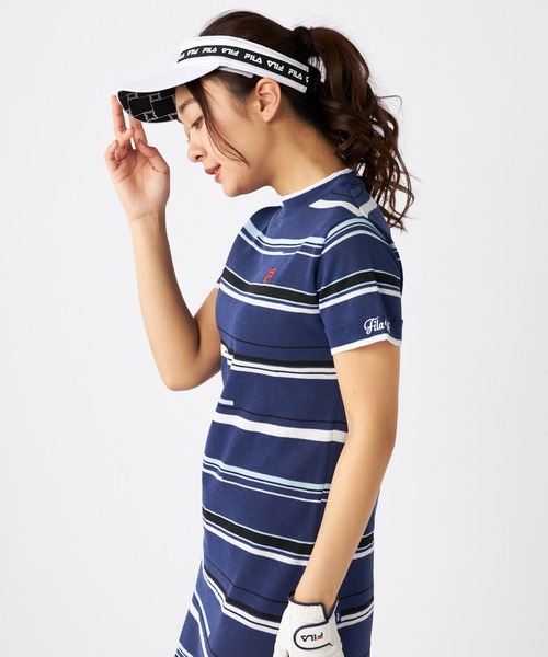 FILA GOLF(フィラゴルフ )の「ニットワンピース(ワンピース・レディース・ライム/レッド/ネイビー/ブルー・MEDIUM/LARGE/X-LARGE)」の11枚目の写真