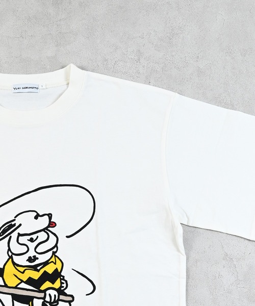 MARKEY'S(マーキーズ)の「【YUKI HORIMOTO】別注プリントTシャツ/おとな(Tシャツ/カットソー・レディース・ベージュ/グレー/ホワイト・160cm/180cm/170cm)」の12枚目の写真