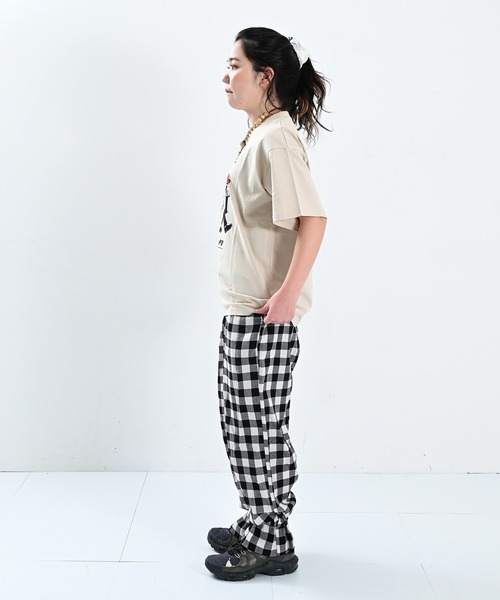 MARKEY'S(マーキーズ)の「【YUKI HORIMOTO】別注プリントTシャツ/おとな(Tシャツ/カットソー・レディース・ベージュ/グレー/ホワイト・160cm/180cm/170cm)」の6枚目の写真