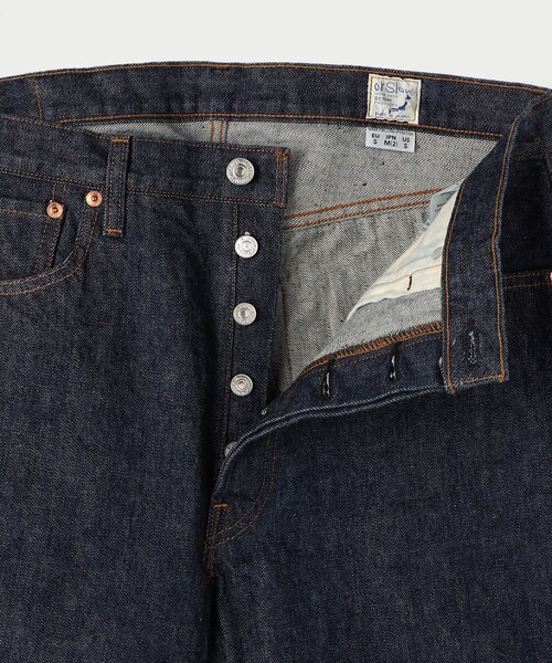 orSlow（オアスロウ）の「Orslow/オアスロウ MODEL 66 1966s STANDARD DENIM PANTS（デニムパンツ・メンズ・ネイビー・1/2/3）」の10枚目の写真