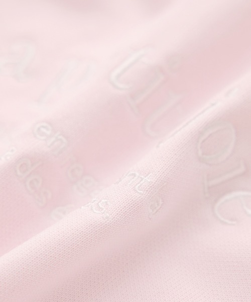 ROPE' PICNIC（ロペピクニック）の「アソートロゴ刺繍裏毛フーディー（パーカー・レディース・グレー系その他/オフホワイト/ネイビー/ピンク・38）」の7枚目の写真