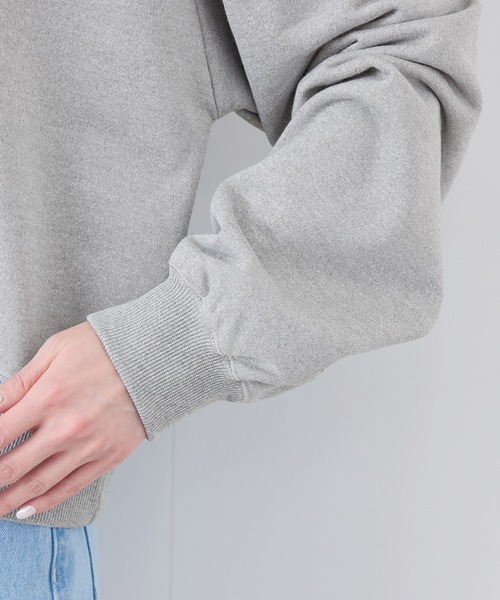 ROPE' PICNIC（ロペピクニック）の「アソートロゴ刺繍裏毛フーディー（パーカー・レディース・グレー系その他/オフホワイト/ネイビー/ピンク・38）」の15枚目の写真