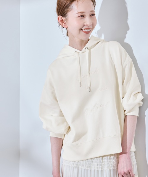 アソートロゴ刺繍裏毛フーディー（パーカー）｜ROPE' PICNIC（ロペ
