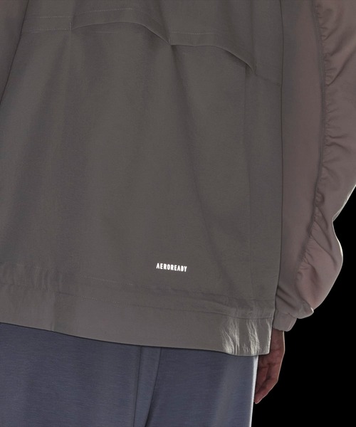 adidas（アディダス）の「Lux AC ウーブンジャケット / アディダス adidas（ナイロンジャケット・レディース・ピンク/ブラック・SMALL/MEDIUM/LARGE/XX-LARGE/X-LARGE）」の5枚目の写真