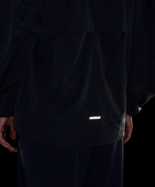 adidas（アディダス）の「Lux AC ウーブンジャケット / アディダス adidas（ナイロンジャケット・レディース・ピンク/ブラック・SMALL/MEDIUM/LARGE/XX-LARGE/X-LARGE）」の11枚目の写真