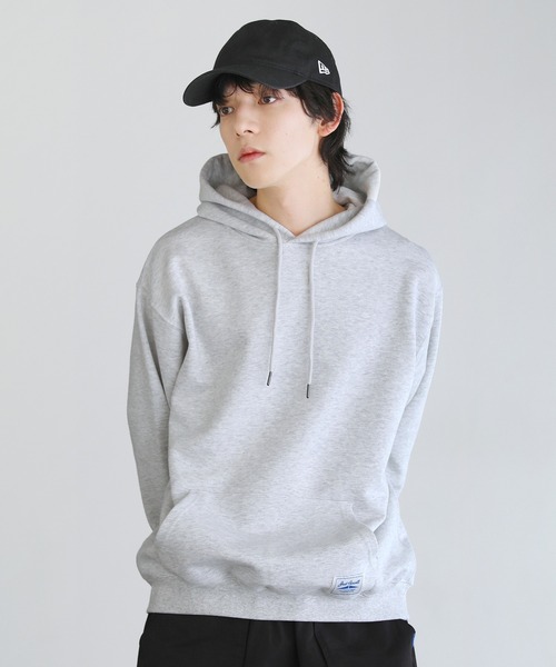 JACK PURCELL(ジャックパーセル)の「CONVERSE JACK PURCELL コーマ裏毛長袖プルパーカー(パーカー・メンズ・ブルー/グレー/ブラック・S/L/M)」の3枚目の写真