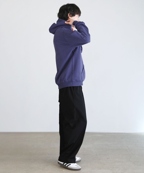 JACK PURCELL(ジャックパーセル)の「CONVERSE JACK PURCELL コーマ裏毛長袖プルパーカー(パーカー・メンズ・ブルー/グレー/ブラック・S/L/M)」の8枚目の写真