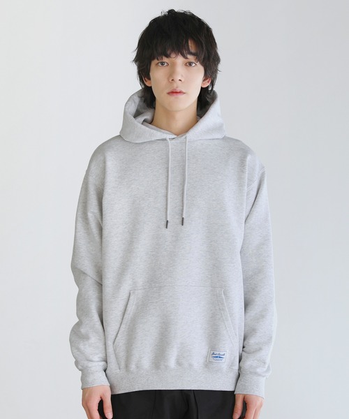 JACK PURCELL(ジャックパーセル)の「CONVERSE JACK PURCELL コーマ裏毛長袖プルパーカー(パーカー・メンズ・ブルー/グレー/ブラック・S/L/M)」の12枚目の写真