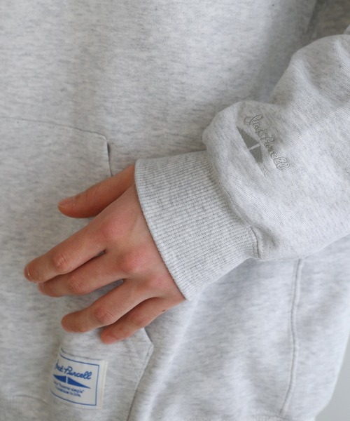 JACK PURCELL(ジャックパーセル)の「CONVERSE JACK PURCELL コーマ裏毛長袖プルパーカー(パーカー・メンズ・ブルー/グレー/ブラック・S/L/M)」の16枚目の写真