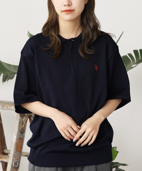 U.S. POLO ASSN.(ユーエスポロアッスン)の「U.S. POLO ASSN./ユーエスポロアッスン ワンポイント刺繍 ニットポロシャツ メンズ 秋物 秋服 2026年秋冬(ポロシャツ・メンズ・ベージュ/ブルー系/ブラック/オフホワイト/ネイビー/ベージュ系その他・LL/L/M)」の22枚目の写真