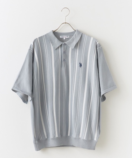 U.S. POLO ASSN.(ユーエスポロアッスン)の「U.S. POLO ASSN./ユーエスポロアッスン ワンポイント刺繍 ニットポロシャツ メンズ 秋物 秋服 2026年秋冬(ポロシャツ・メンズ・ベージュ/ブルー系/ブラック/オフホワイト/ネイビー/ベージュ系その他・LL/L/M)」の17枚目の写真
